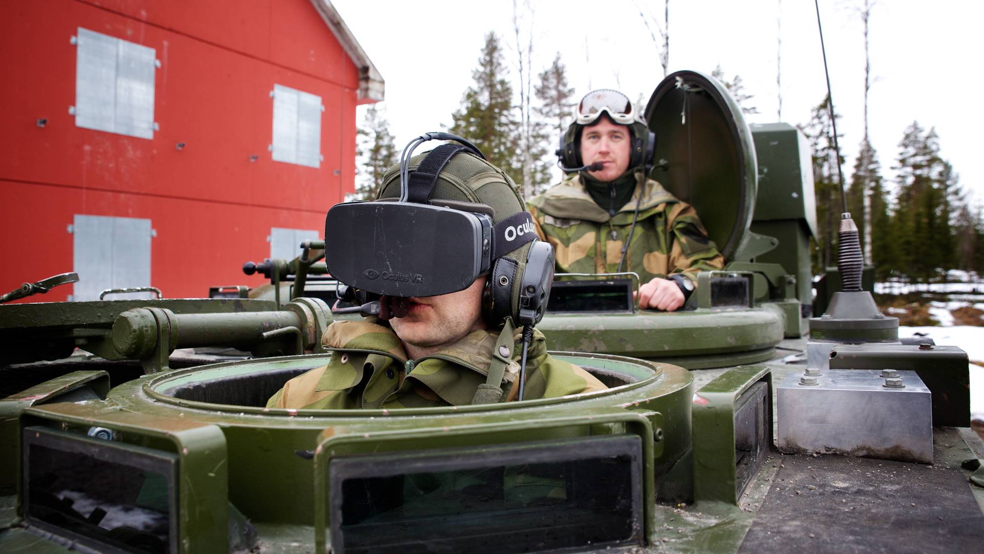 Equips Tank Drivers Oculus Rift - Gamification Co